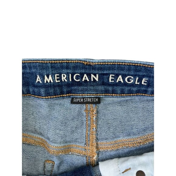 AMERICAN EAGLE Denim Cutoff Shorts Size US 6 - Picture 4 of 4